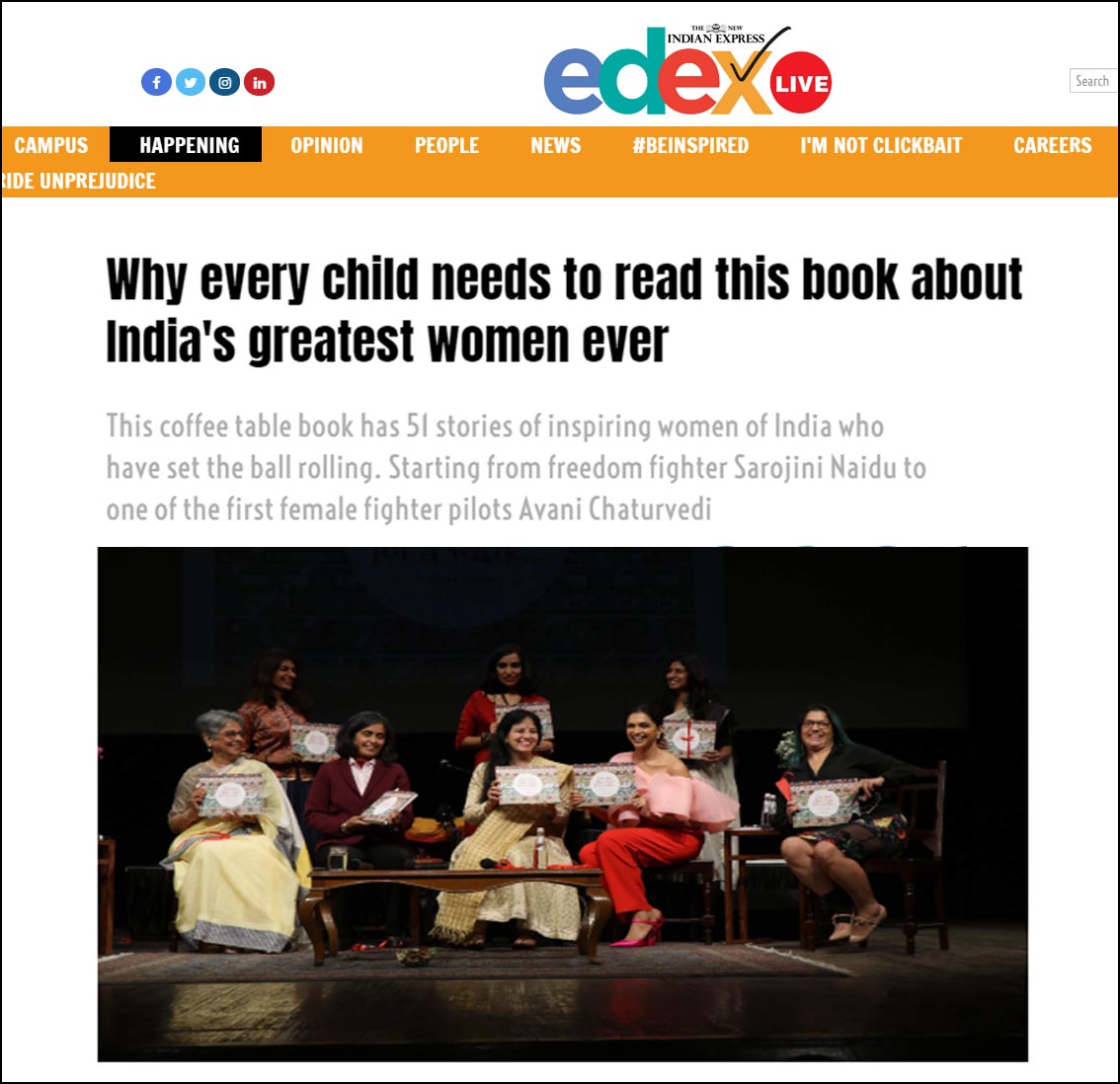 Why every child needs to read this book about India's greatest women ever, women empower , edex live - January 2019